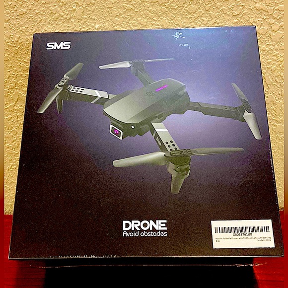 SMS Avoid Obstacles Drone with 4K Dual Camera (foldable) - Picture 1 of 7